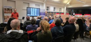 Power Station Film Screening meeting in Southwell Library